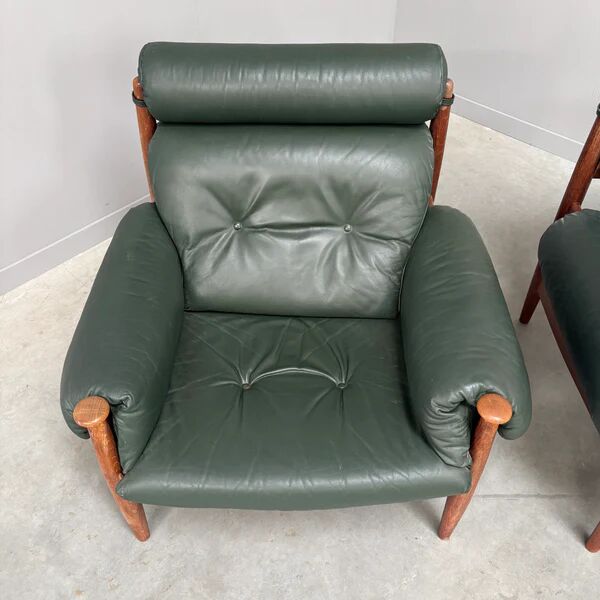 Fauteuils par Eric Merthen pour Ire Möbel AB, années 1960.