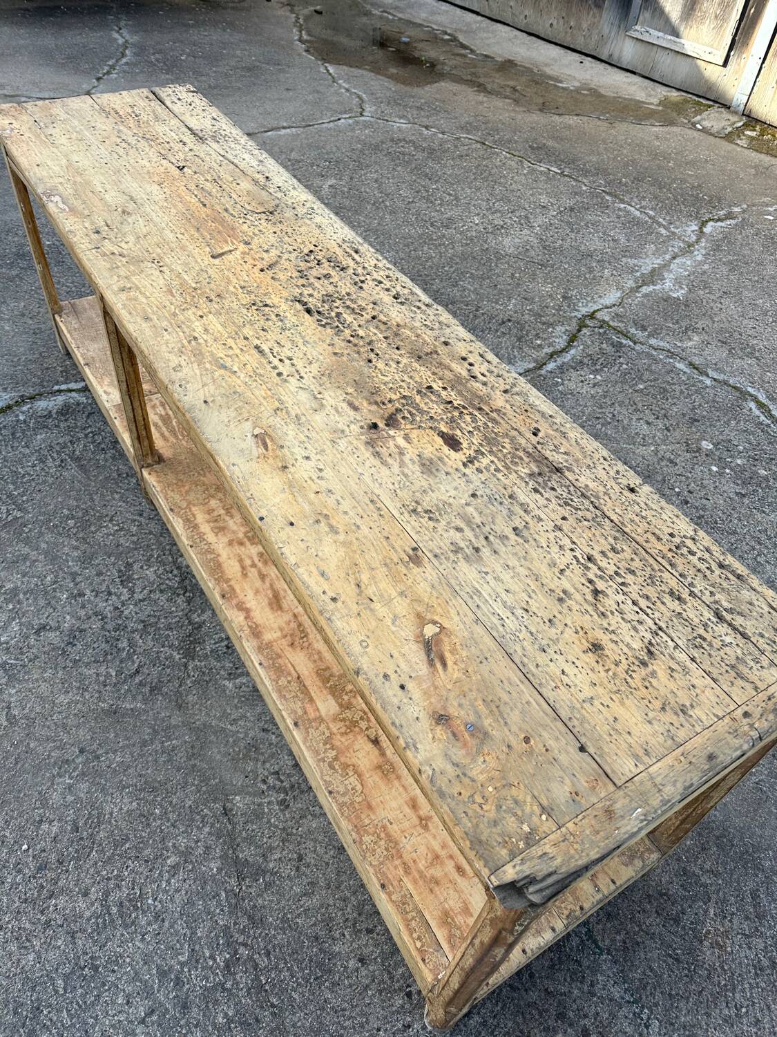Table de drapier ancienne