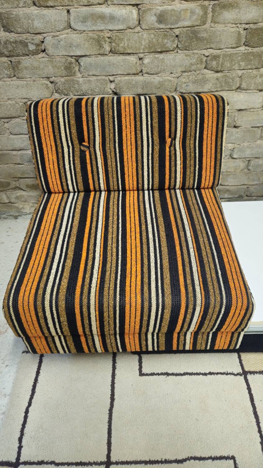 Daybed canapé modulable 1970 vintage