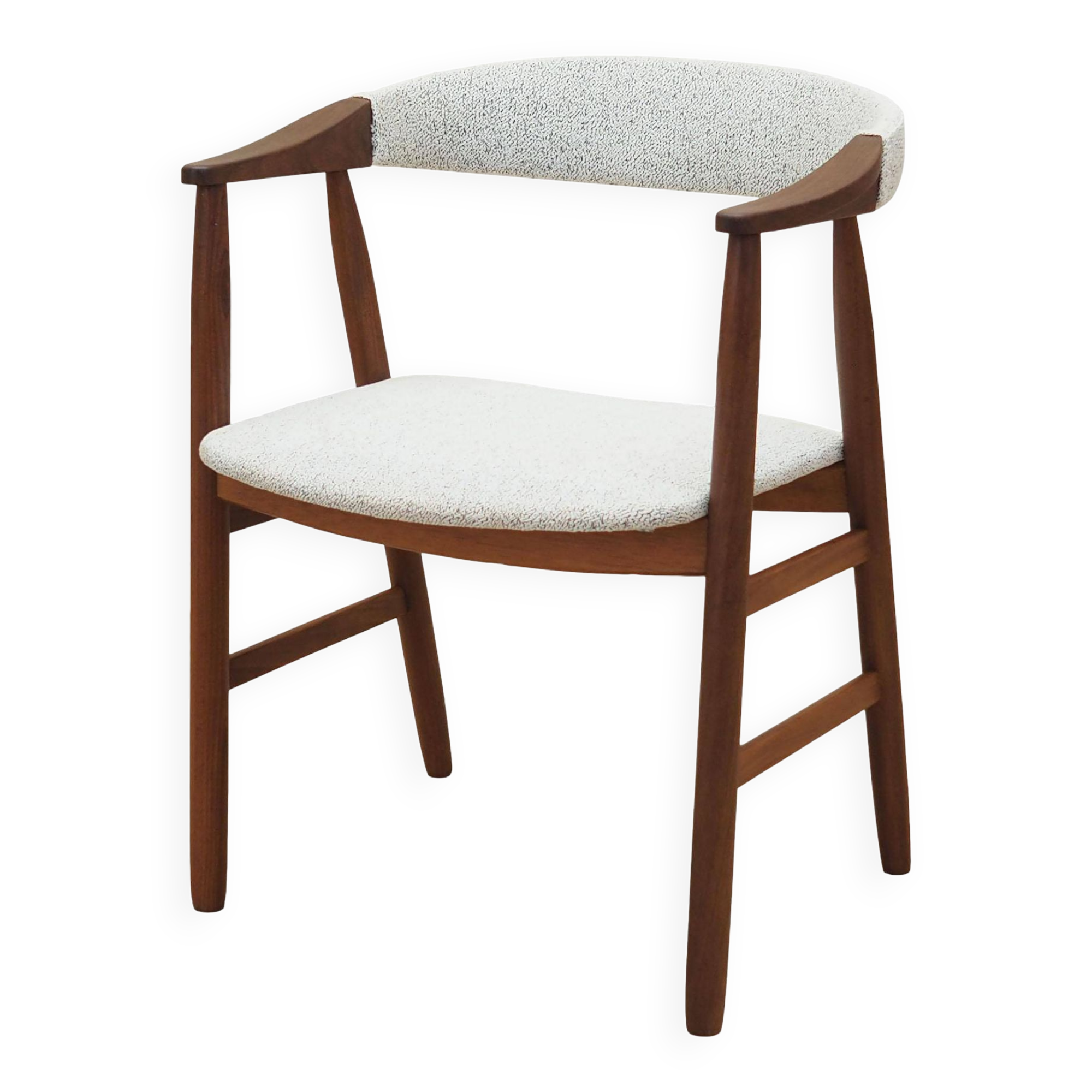 Chaise en teck, design danois, années 1970