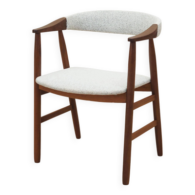 Chaise en teck, design danois, années 1970