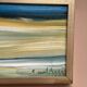 Mid-Century Swedish Oil on Canvas – "Abstract" by Curt Agge, Framed