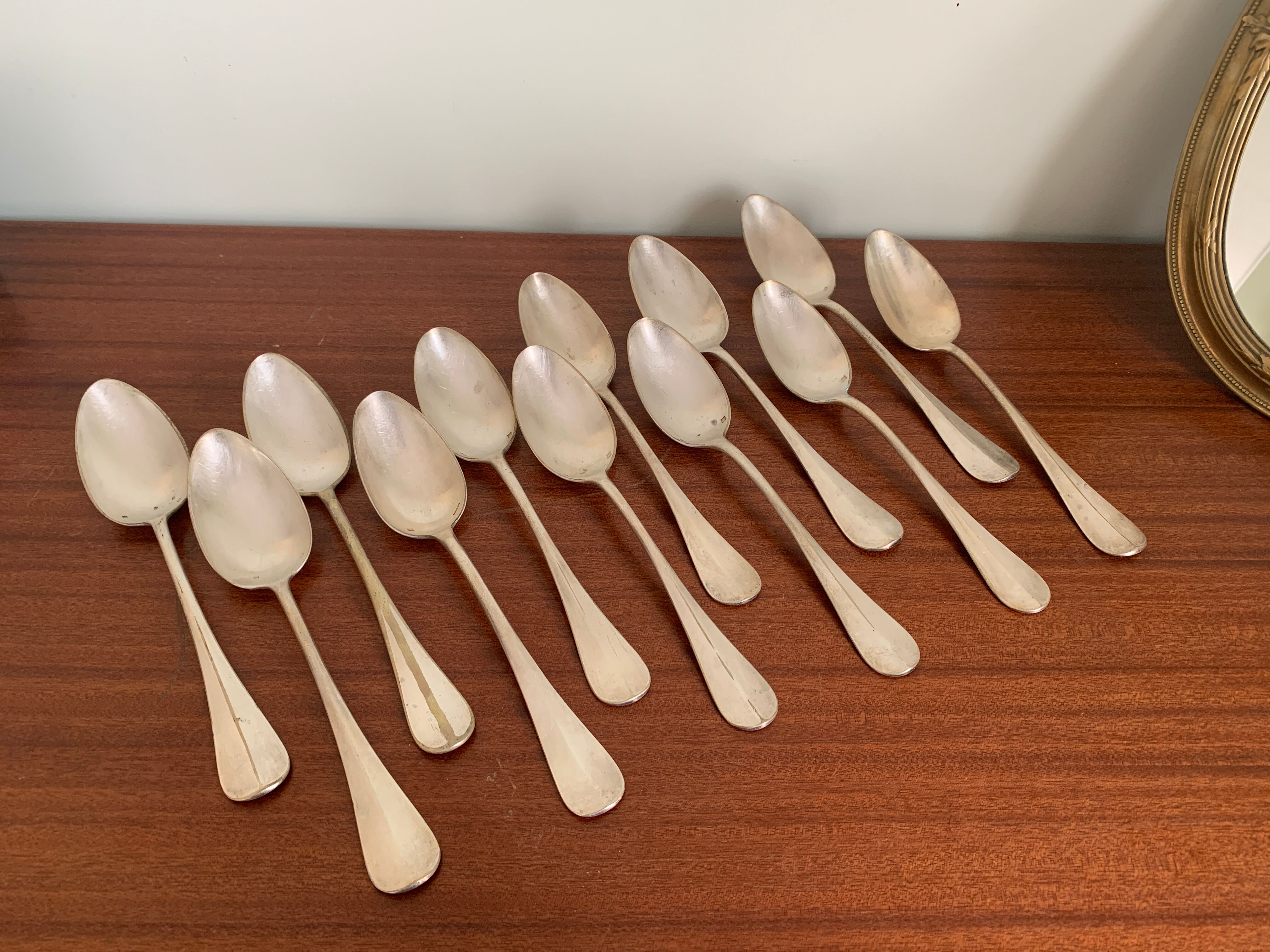 6 cuillères Christofle