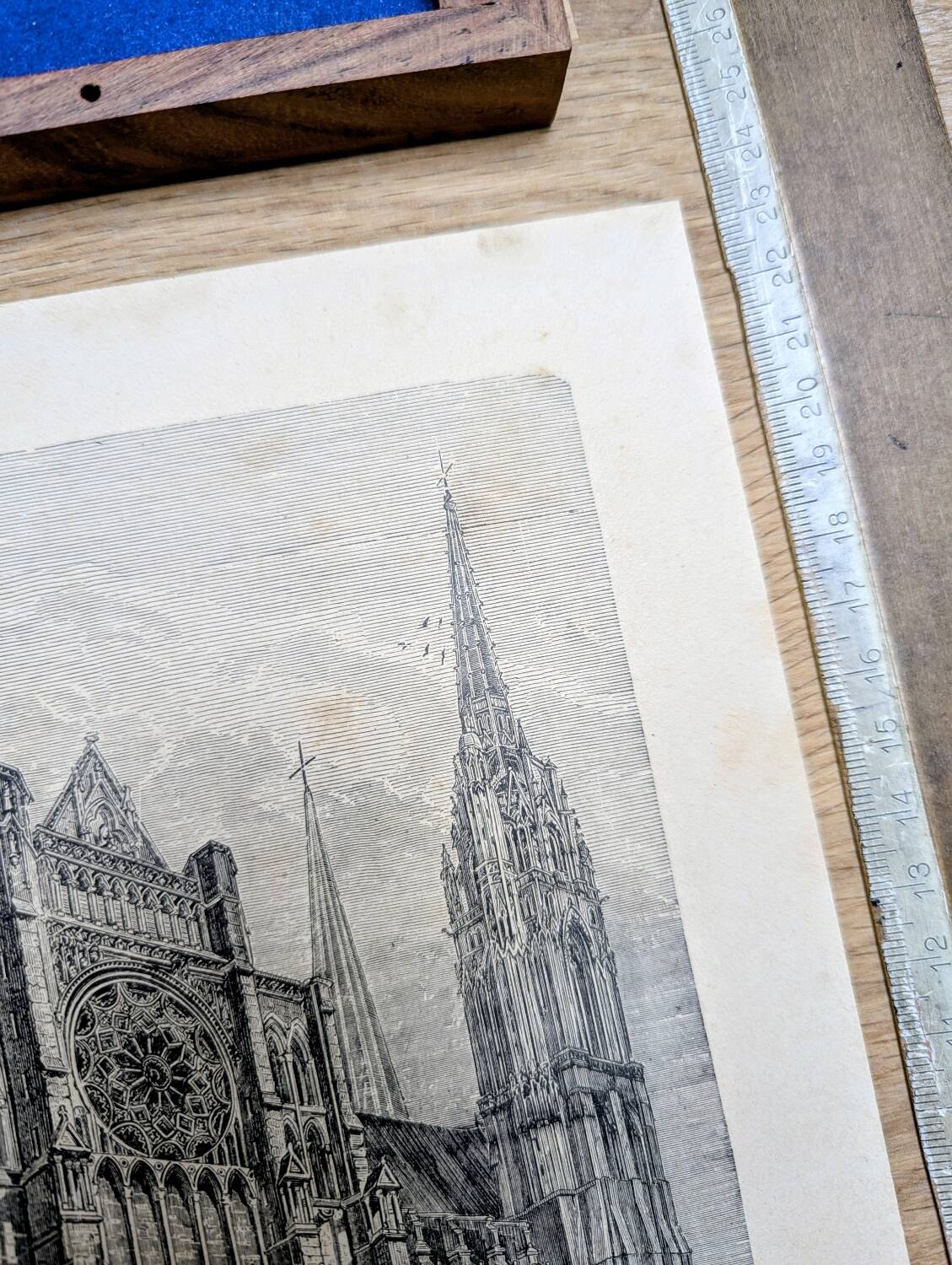 Notre-Dame de Chartres, an original printed in 1895.