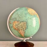 Duo globe terrestre « Colomb », vers 1960