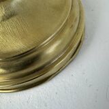 Vintage marbled glass table lamp