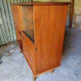 1960s Scandinavian display cabinet