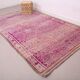 Purple Vintage Moroccan Rug 184 x 294 cm - Handmade Berber Rug - Wool Rug
