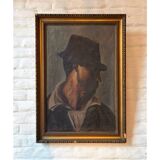 Painting "The Man with the Hat"