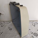 Machine à écrire portable vintage bleue fonctionnelle Nogamatic 400