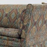 Two Seater Knole Sofa in Arts And Crafts Upholstery