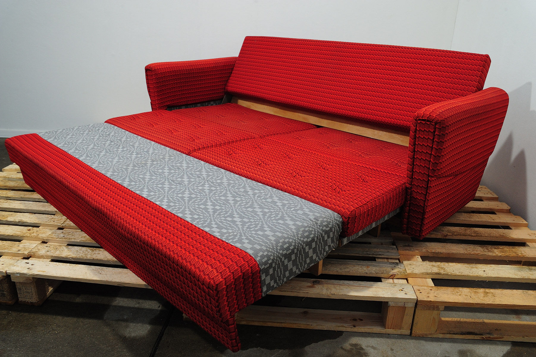 Ensemble de salon vintage bloc de l’Est, Tchécoslovaquie, années 1970