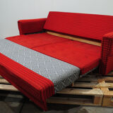 Ensemble de salon vintage bloc de l’Est, Tchécoslovaquie, années 1970