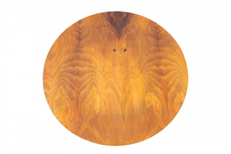 Art Deco round table from around 1950, Poland. After renovation.
