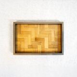 Vintage Space Age tray by Tommaso Barbi, Italy, 1970s.