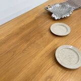 2m solid elm farmhouse table