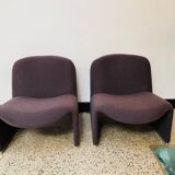 Alky Chairs by Giancarlo Piretti for Anonima Castelli, Italy, 1970s, Set of 2