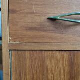 Desk from the 50s with compass feet