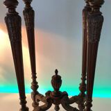 Louis XVI Style oak pedestal table Height: 76cm