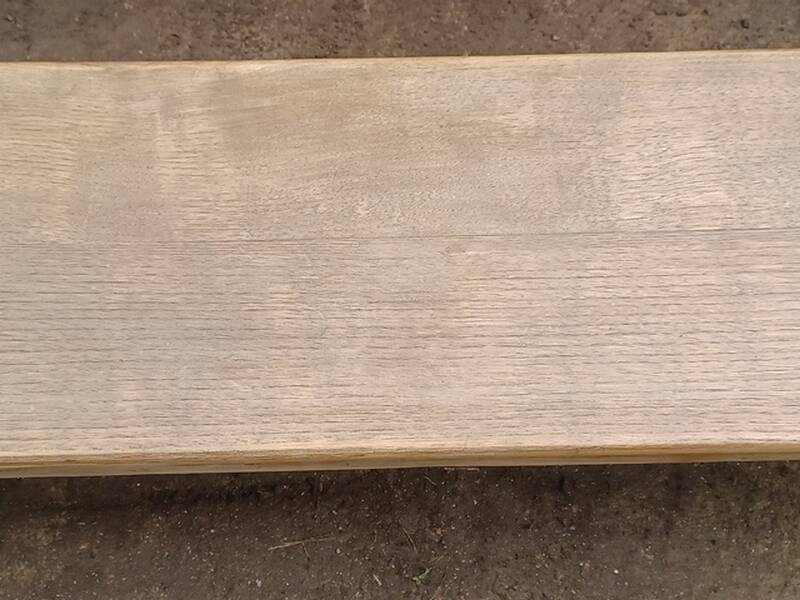 Antique solid oak farm benches