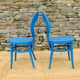 Paire de chaises Baumann modèle mouette