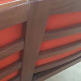 Scandinavian 3-seater teak bench