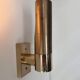 Pair of vintage adjustable wall lights, brass, France 1960