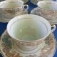 F.D Chauvigny porcelain coffee service complete gold frieze décor