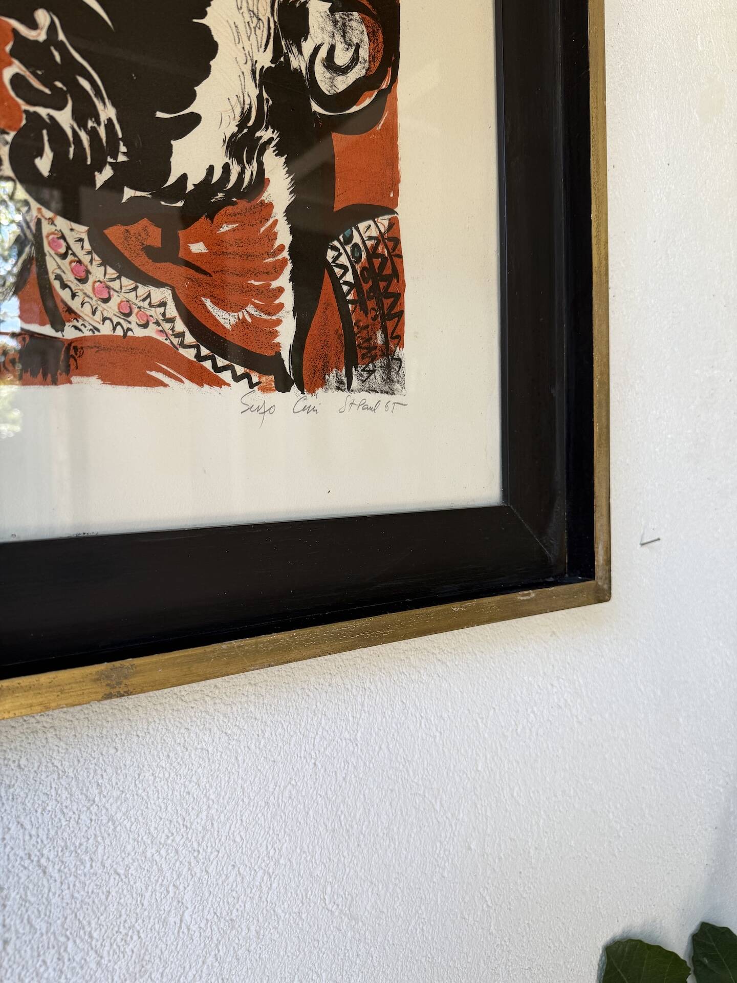 Print 1965 Saint Paul Suso Céri