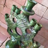 Tamegroute pottery candle holder