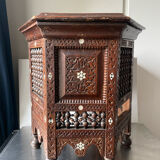 Antique Ottoman Turkish octagonal table