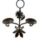 Cast iron candle holder