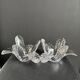 Crystal palm tree catchall, 1970s