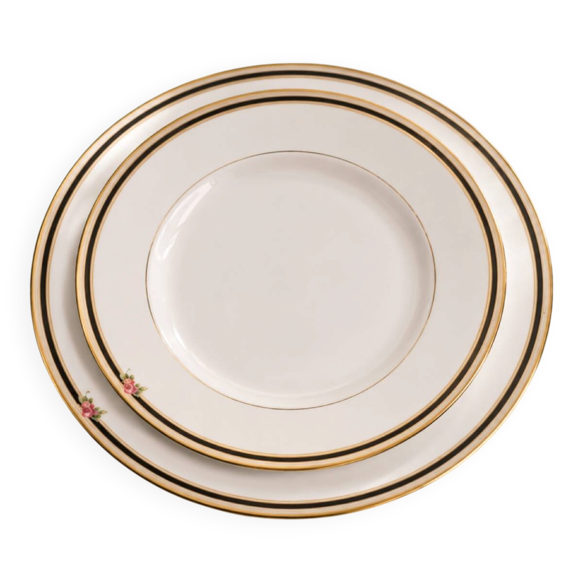 Wedgwood Clio – Set of 2 fine Bone China plates – Ang