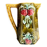Vintage slip pitcher vase