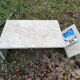 Marble coffee table