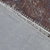 8x11 Handmade Wool Vintage Rug 354x251Cm