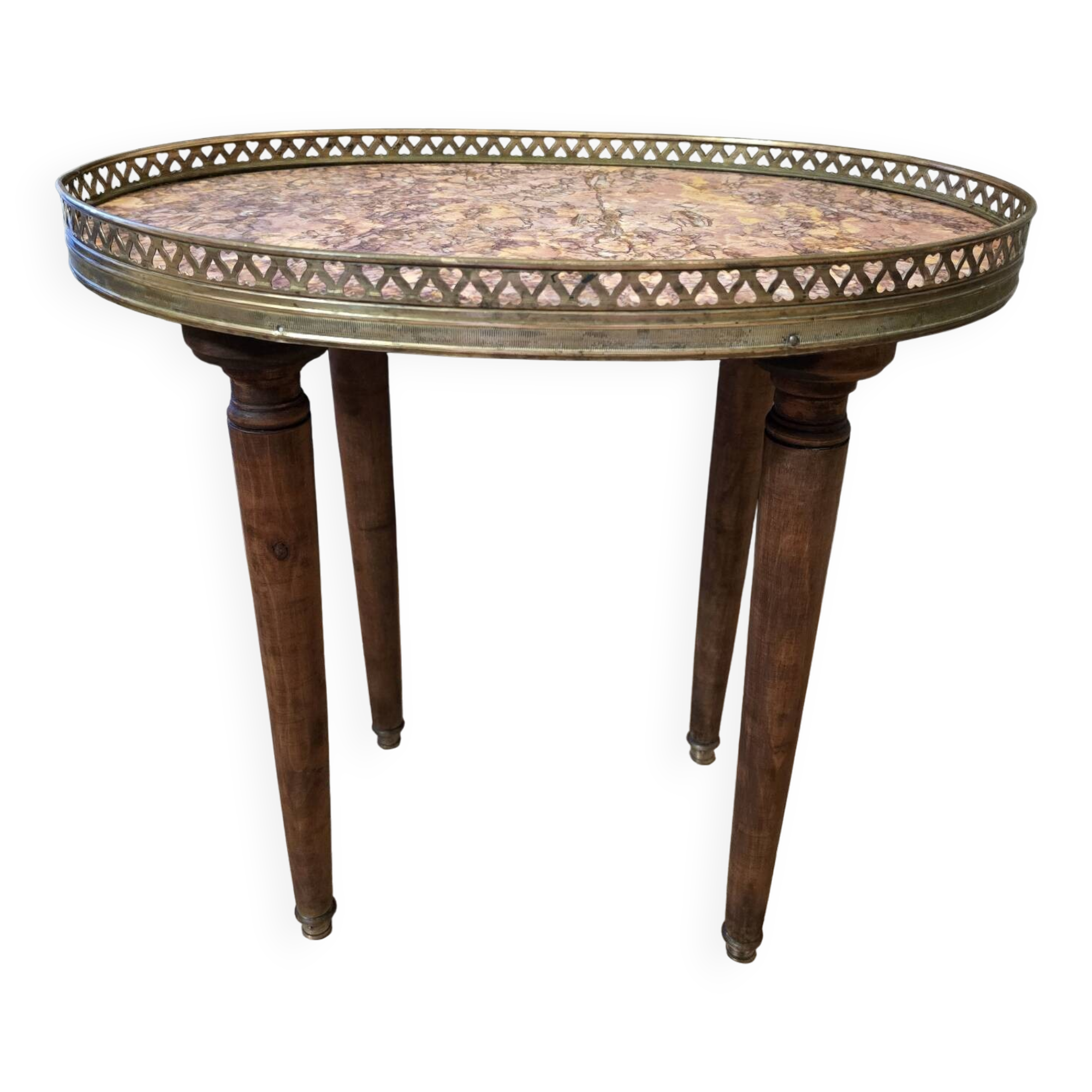 Restored Louis XVI style bouillotte table