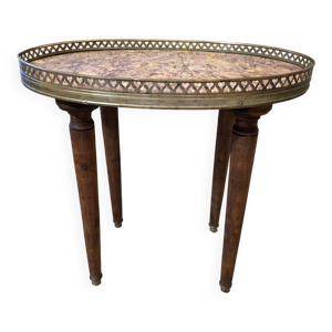Petite table bouillotte - style