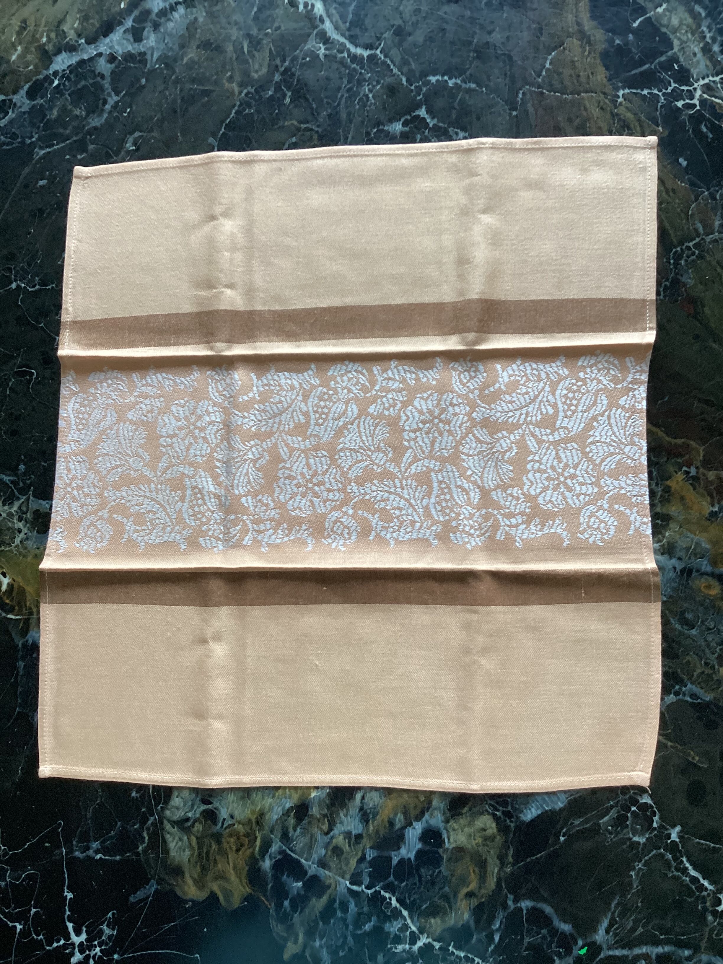 Set of twelve cotton / linen vintage towels