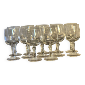 Verres à pied