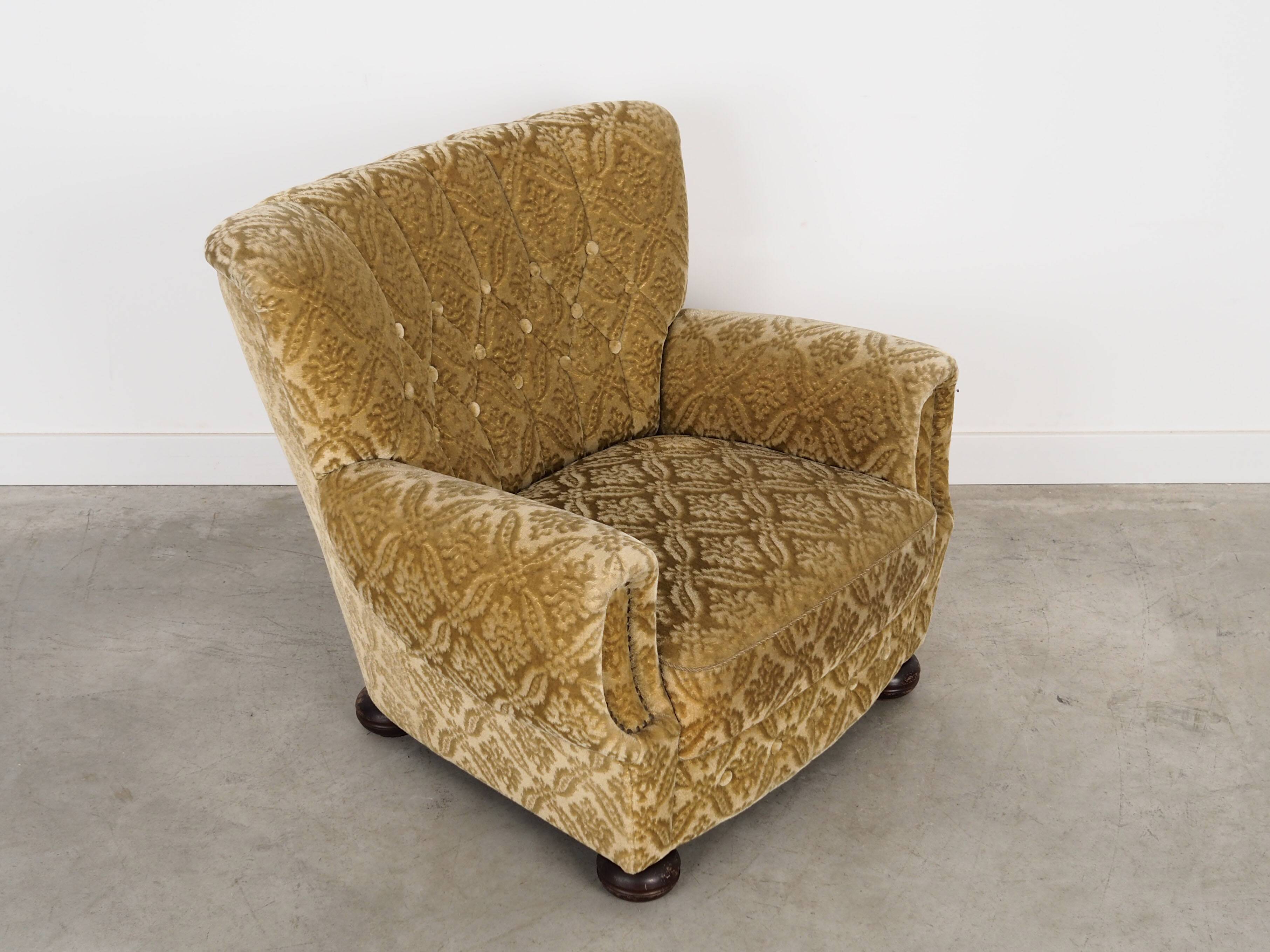 Fauteuil lounge, design danois, années 1960, production : Danemark