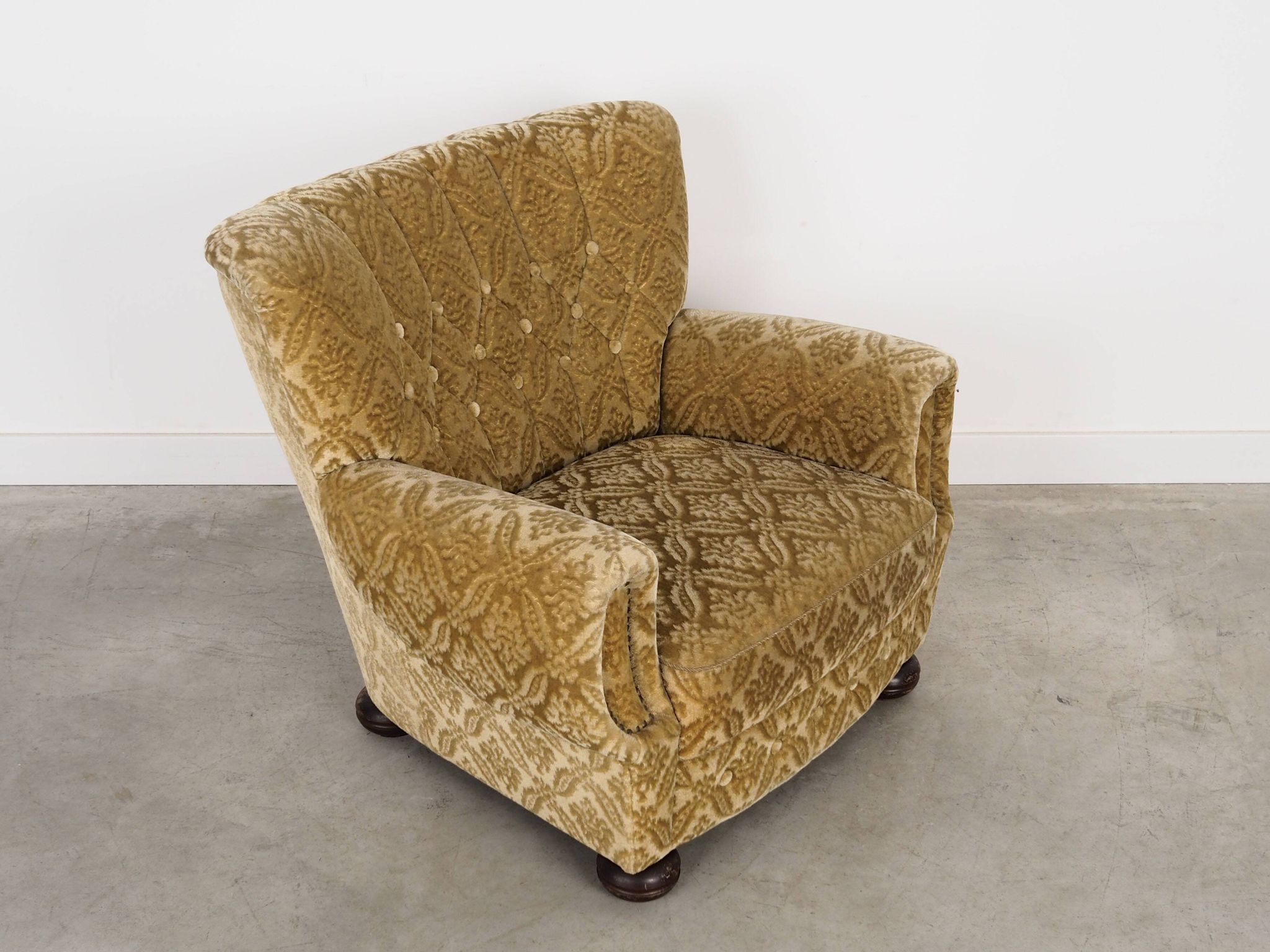 Fauteuil lounge, design danois, années 1960, production : Danemark