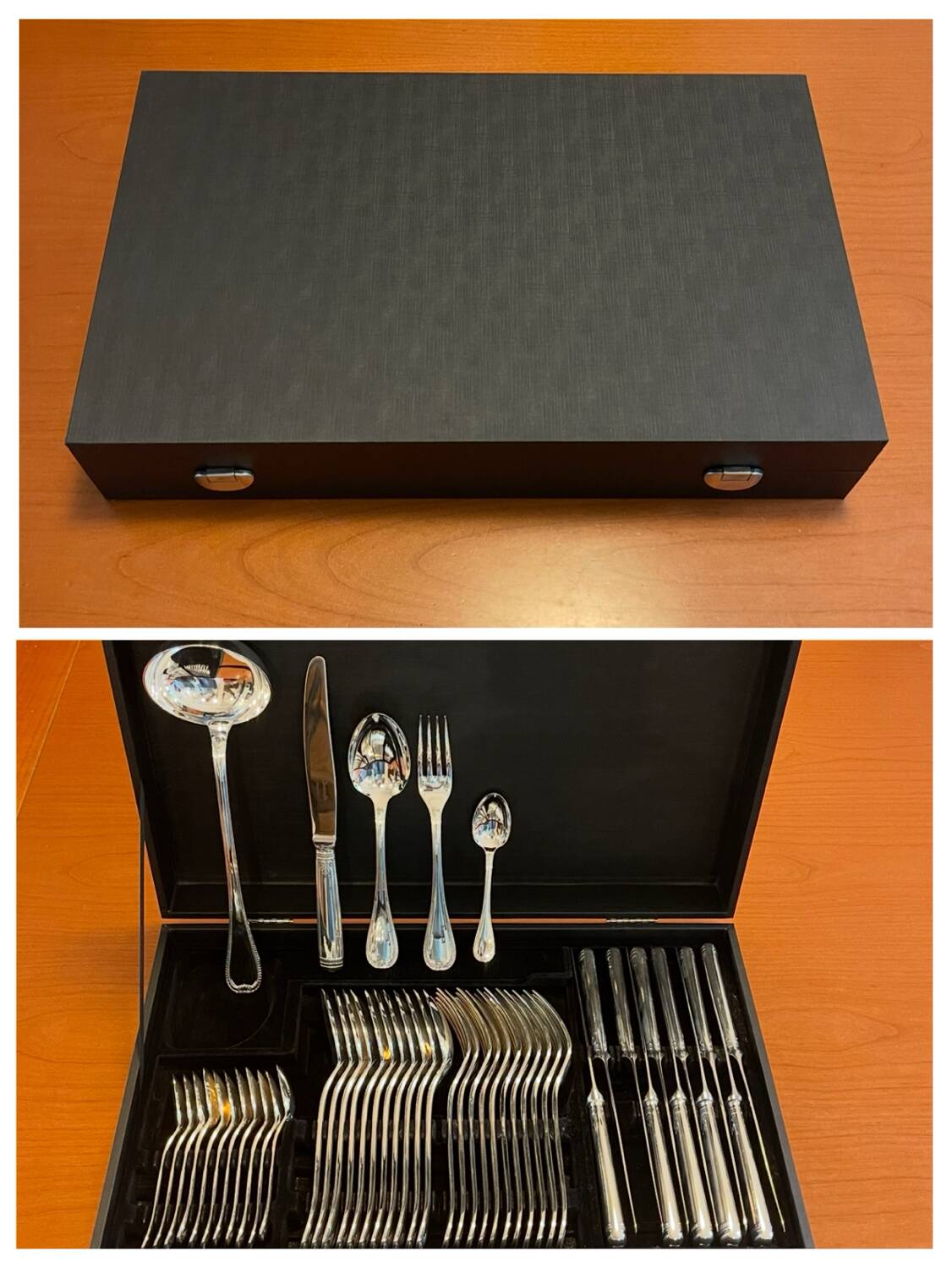 Christofle malmaison ménagère 49 pièces état proche du neuf