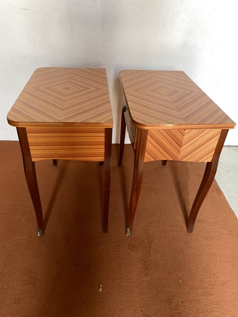Pair of Vintage Bedside Tables