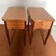 Paire de tables de chevet Vintage
