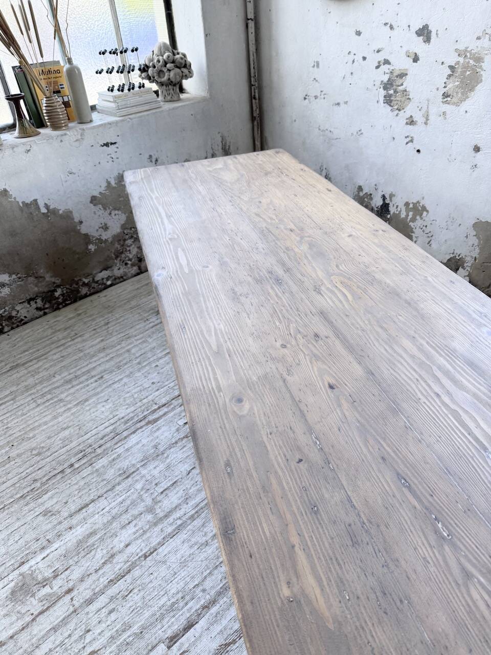 Farm table in pine 1950 250cm