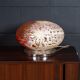 Vintage 20thc italian murano art glass table lamp c.1970
