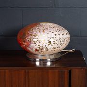 Vintage 20thc italian murano art glass table lamp c.1970