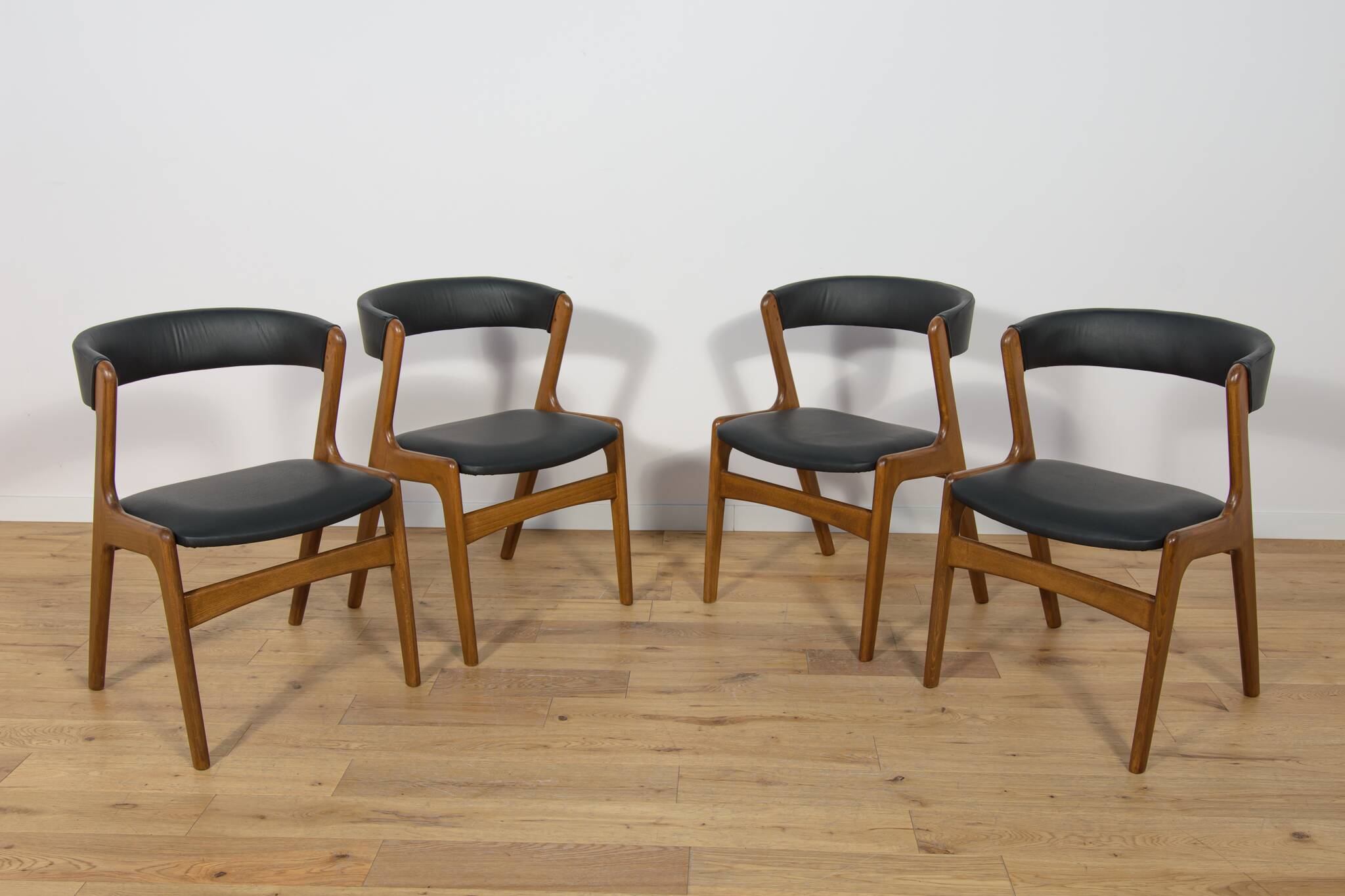 Mid-Century Danish Dining Chairs, 1960s, Set of 4